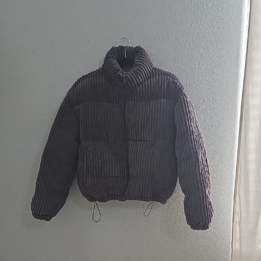 Forever 21 Taupe Corduroy Jacket